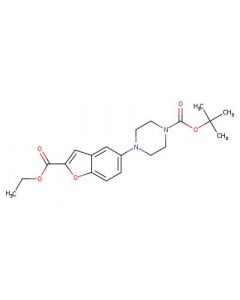 Astatech 1-BOC-4-(2-(ETHOXYCARBONYL)BENZOFURAN-5-YL)PIPERAZINE; 5G; Purity 97%; MDL-MFCD21607421